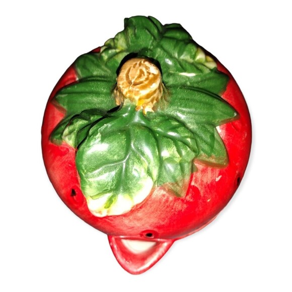 Strawberry Juicer Covered Hand Painted Farmhouse Grannycore Cottagecore - Picture 3 of 8